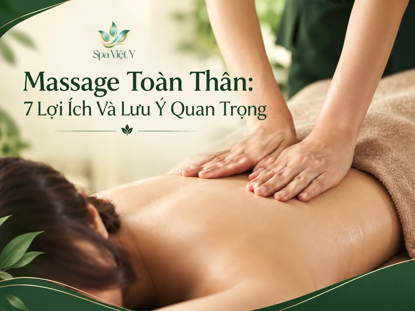 Massage Toàn Thân: 7 Lợi Ích Và Lưu Ý Quan Trọng